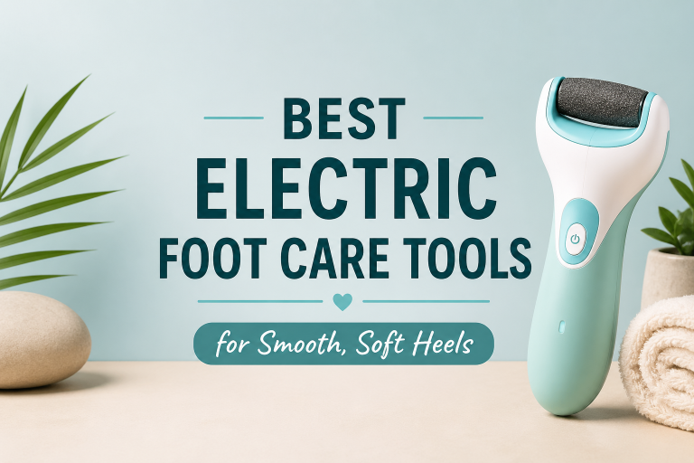 The best electric foot care tools for smooth heels