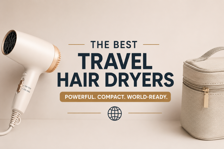 Best compact travel hair dryers for effortless styling abroad