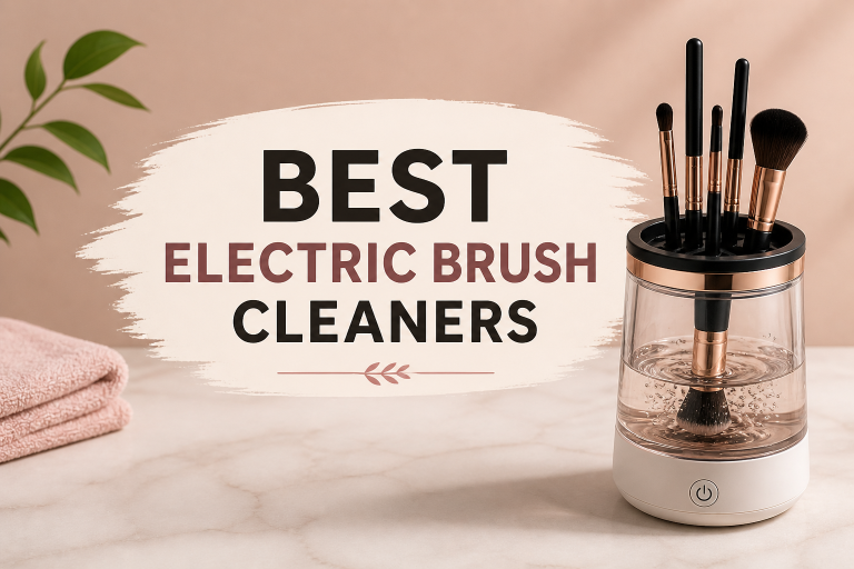 Best electric brush cleaners for flawless makeup tools