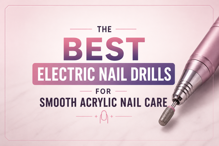 Best Electric Nail Drills for Smooth Acrylic Nail Care